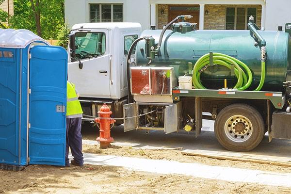 Porta Potty Rental of Cantonment crew